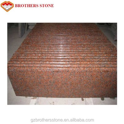 China Natural Polished Surface G562 Red Granite For Wall Cladding 600x600 Tile