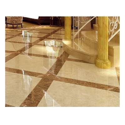 GuangZhou Brothers Stone Popular Beige Marble Tile Cut to Size for Flooring